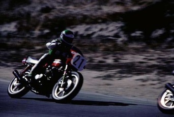 Eddie Lawson in 1981 at the school as guest Instructor.