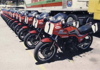 Our 1984 GPZ's.