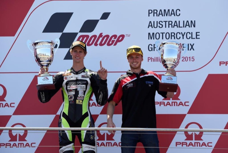 2015 Long time CSS student, Mike Jones wins Australian Superbike